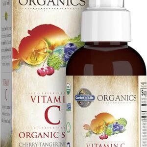 Garden of Life Organics Vitamin C for Kids and Adults, Organic Spray for Skin Health – Cherry Tangerine, Vitamin C Supplement Antioxidant for Immune Support, 2 fl oz Liquid Drops Garden of Life Organics Vitamin C for Kids and Adults, Organic Spray for Skin Health – Cherry Tangerine, Vitamin C Supplement Antioxidant for Immune Support, 2 fl oz Liquid Drops