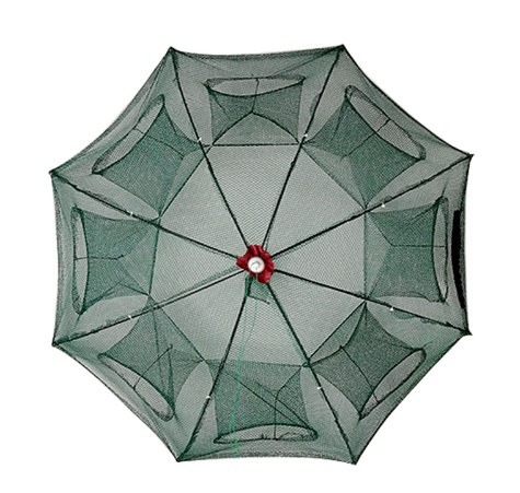 Strengthened 4-20 Holes Automatic Fishing Net Shrimp Cage Nylon Foldable Fish Trap Cast Net Cast Fold Crab Trap Fishing Network - Image 5