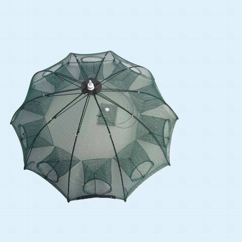 Strengthened 4-20 Holes Automatic Fishing Net Shrimp Cage Nylon Foldable Fish Trap Cast Net Cast Fold Crab Trap Fishing Network - Image 7