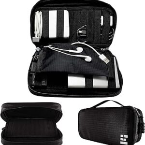 Zero Grid Electronics Cord Organizer Bag and Electronics Cable Case (Midnight) Zero Grid Electronics Cord Organizer Bag and Electronics Cable Case (Midnight)