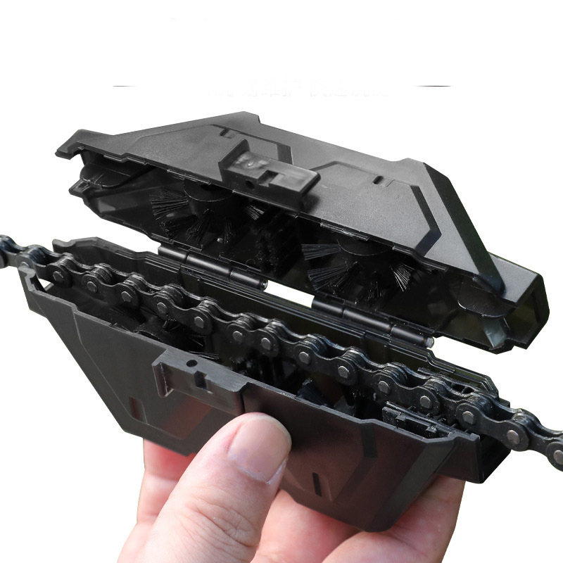 Portable Bicycle Motorcycle Chain Cleaner Bike Brushes Scrubber Wash Tool Mountain Cycling Cleaning Accessories - Image 5