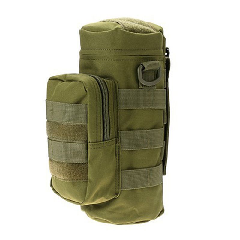 Outdoors Molle Water Bottle Pouch Tactical Gear Kettle Waist Shoulder Bag for Army Fans Climbing Camping Hiking Bags - Image 3