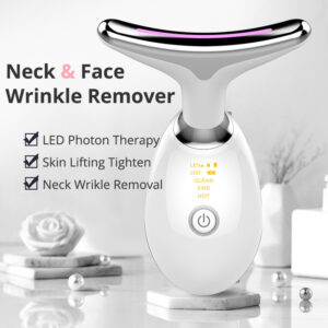 EMS Thermal Neck Lifting And Tighten Massager Electric Microcurrent Wrinkle Remover EMS Thermal Neck Lifting And Tighten Massager Electric Microcurrent Wrinkle Remover