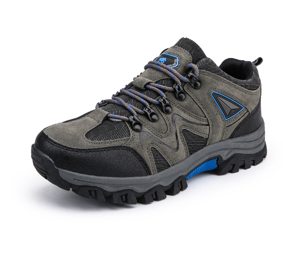 Outdoor Sports Men's Suede Low Top Hiking Shoes - Image 2
