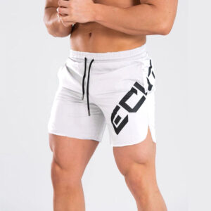 Elastic Thin Training Running  Men’s Casual Quick-drying Knee Length Summer Sports Shorts