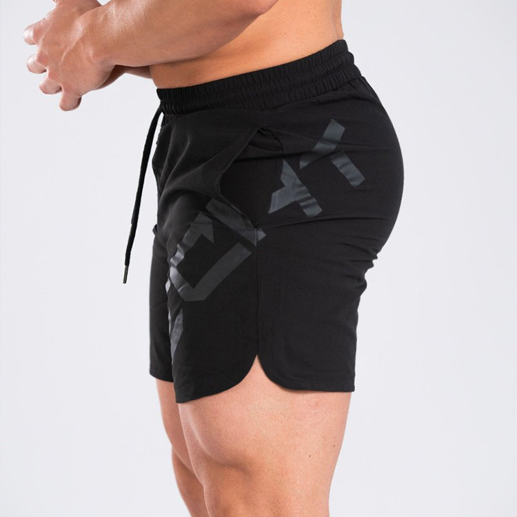 Elastic Thin Training Running Men's Casual Quick-drying Knee Length Summer Sports Shorts - Image 3