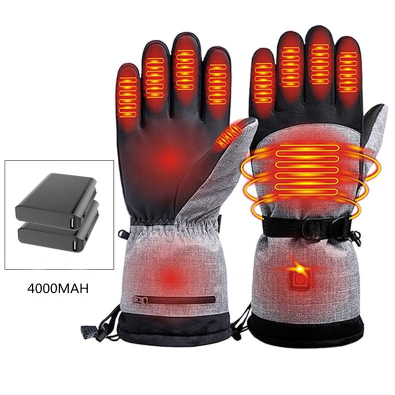 Outdoor cold and warm three-speed thermostat gloves - Image 10