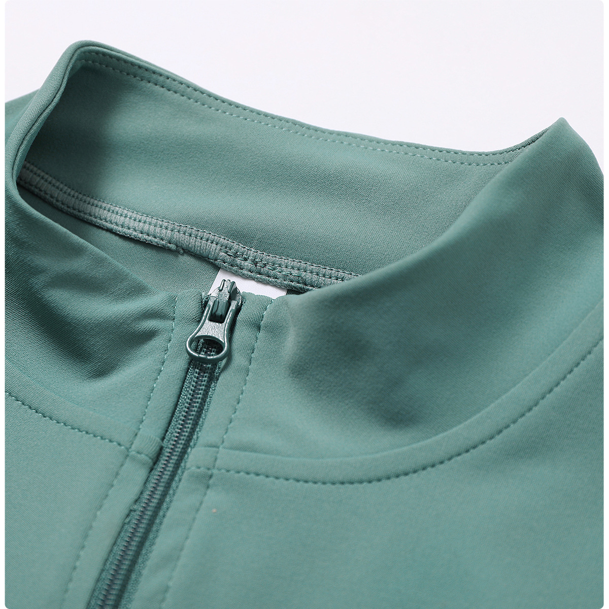 Zipper Outdoor Running Sports Ladies Yoga Jacket - Image 6