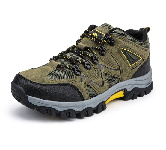 Outdoor Sports Men's Suede Low Top Hiking Shoes - Image 3