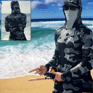 Fishing Hoodie Face Mask Neck Cover Sailing Shirt Summer Men Long Sleeve Sun Protection Hunting Jersey Camisa De Pesca Performance Fish Gear Beach Tops Wear Climbing Uniform Fishing Hoodie Face Mask Neck Cover Sailing Shirt Summer Men Long Sleeve Sun Protection Hunting Jersey Camisa De Pesca Performance Fish Gear Beach Tops Wear Climbing Uniform