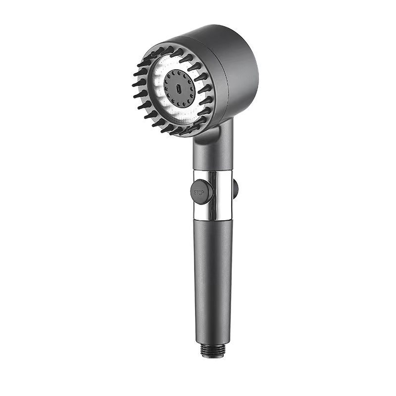 The Third Gear Adjustable Strong Supercharged Shower Head Household Bath Shower Hose Shower Head - Image 2