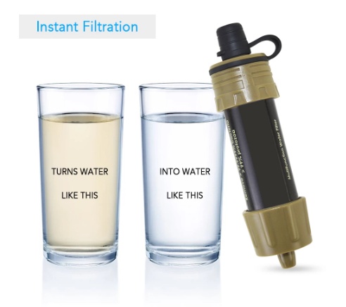 Mini Portable Outdoor Straight Drinking Water Filter - Image 4