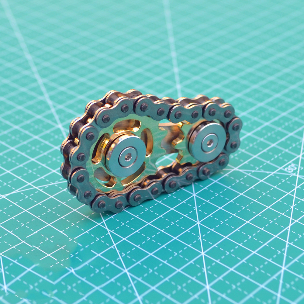 Seven Color EDC Gear Chain Fidget Spinner - Image 5